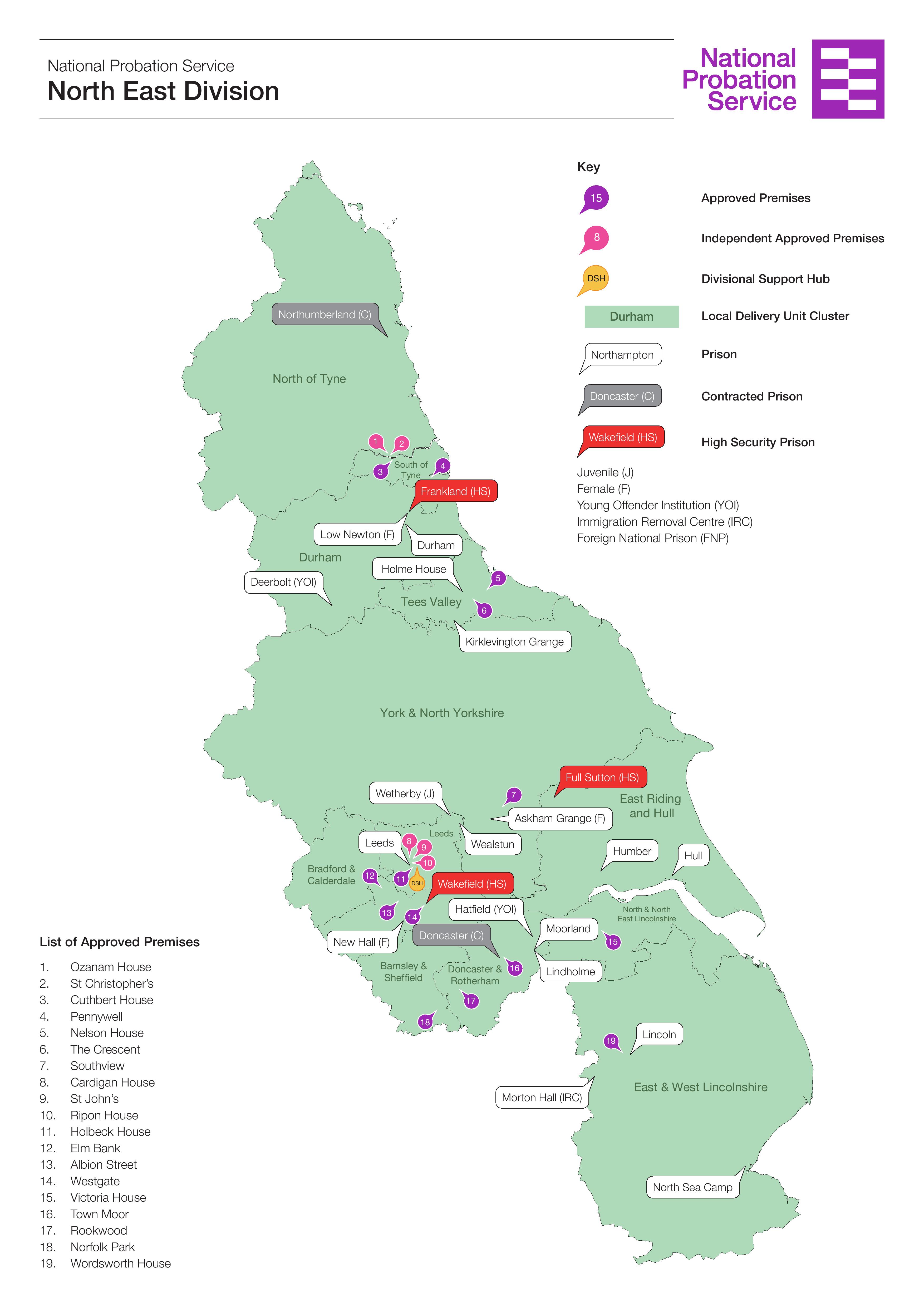 NPS North East Region | DoingTime, a guide to prison and probation